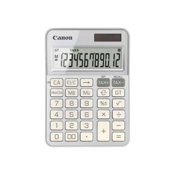 Canon Настолен калкулатор KS-125KB, 12-разряден, сребрист