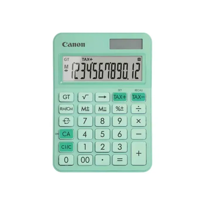 Canon Настолен калкулатор LS-125KB, 12-разряден, зелен