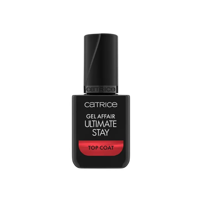 Catrice Gel Affair Ultimate Stay топ покритие за нокти, лак за нокти с гел ефект, 10.5 мл