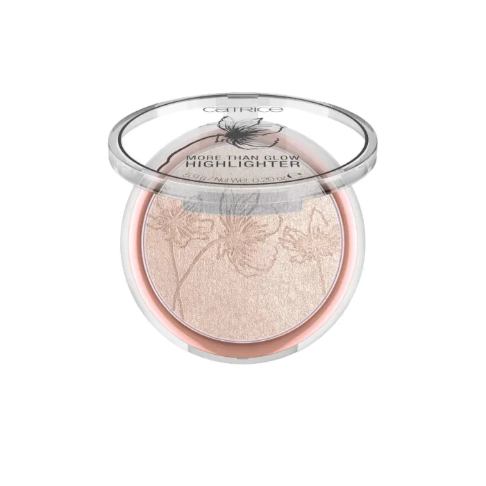 Catrice More Than Glow компактен хайлайтър за бузи, нюанс 020 Rose Beam, 5.9 г