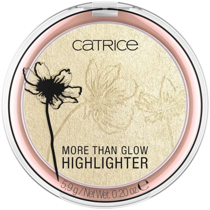 Catrice More Than Glow компактен хайлайтър за лице, нюанс 010 Ultimate Platinum Glaze, 5.9 г