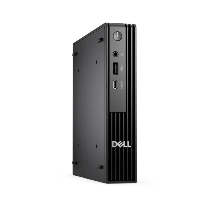 Dell Pro Micro QCM1250, Intel Core Ultra 7 265T (13 TOPS NPU, 20cores, up to 5.3GHz), 16 GB: 1 x 16