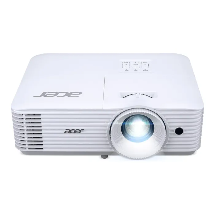 DLP проектор ACER P1258i, XGA 1024 x 768, 4800 ANSI лумена, контраст 20 000:1, оптичен zoom 1,3x, Wi‑Fi, 3D Ready
