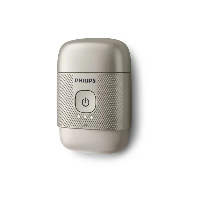 Електрическа ротационна самобръсначка PHILIPS Shaver 500 Series, SteelPrecision, мокро и сухо бръснене, 3D подвижни глави, до 40 минути работа, калъф за пътуване