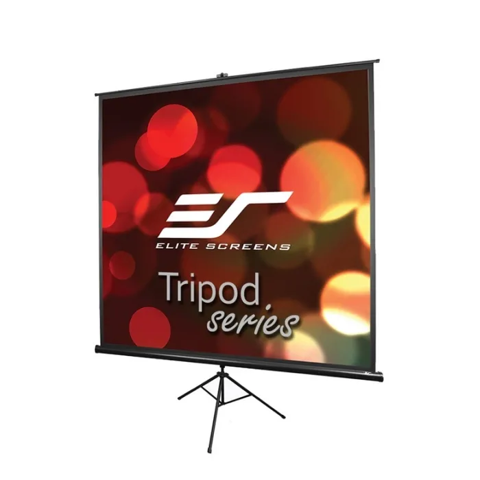 Elite Screen T100UWV1 Tripod, 100\" (4:3), 203.2 x 152.4 cm, Black
