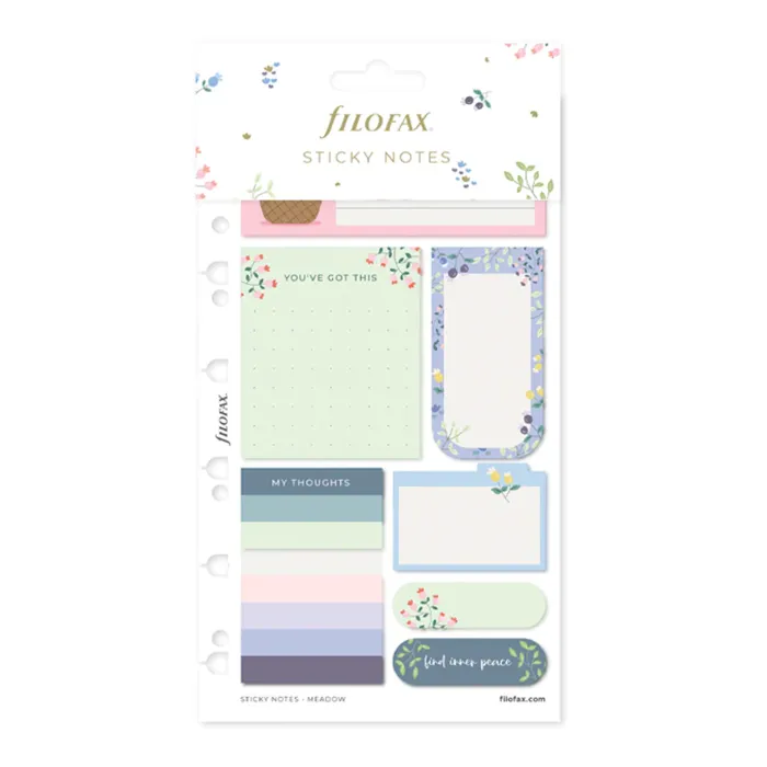 Filofax Самозалепващи се листчета Meadow