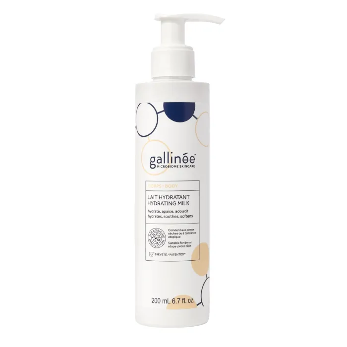 Gallinée Body Care Хидратиращо мляко за тяло с пре-, про- и постбиотици 200 мл