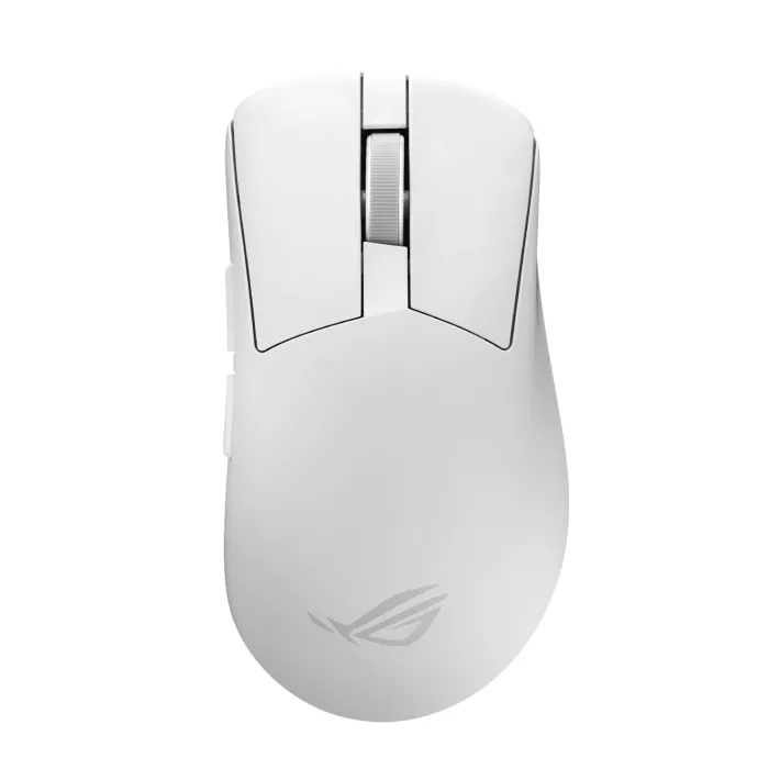 Геймърска безжична мишка ASUS ROG Gladius IV Ace, Bluetooth, сензор ROG AimPoint Pro, 65 000 DPI, 6+1 бутона, ROG Micro Switches, бяла