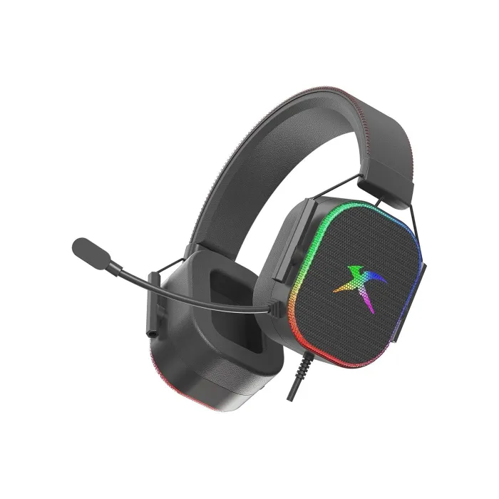 Геймърски слушалки с микрофон Xtrike ME GH-606, 50 mm говорители, RGB подсветка, кабел 2 m, 4-pin 3.5 mm jack, 20 Hz–20 kHz, съвместими с PC, конзоли и телефон