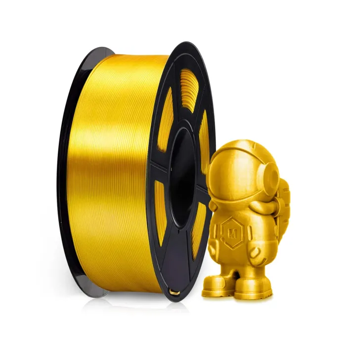 Консуматив за 3D принтер Silk, PLA , 1.75 mm, 1 kg, златист