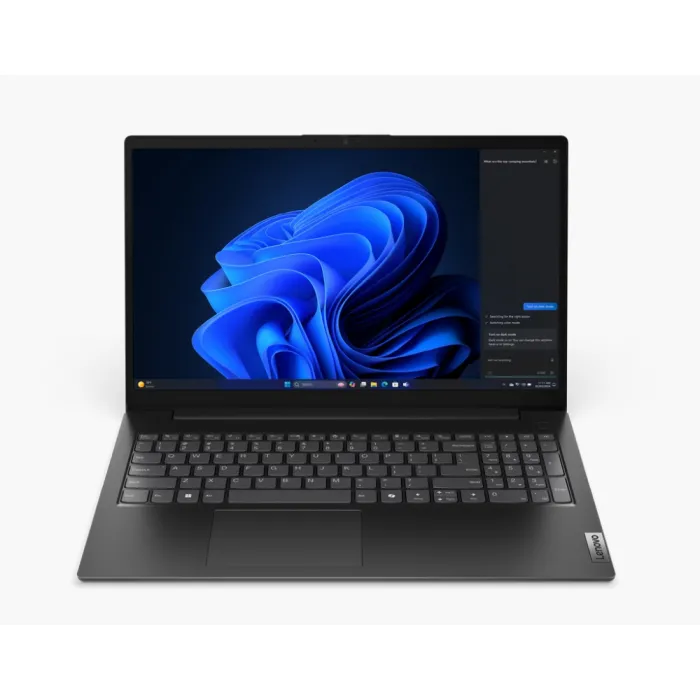 Lenovo V15 G5 Intel Core 5 210H, 8C (up to 4.8GHz, 12MB), 16GB DDR5-5200, 512GB SSD, 15.6" FHD (1920x1080) IPS AG, Intel UHD Graphics, HD 720p Cam, WLAN, BT, 3 cell, DOS, 3Y CCI