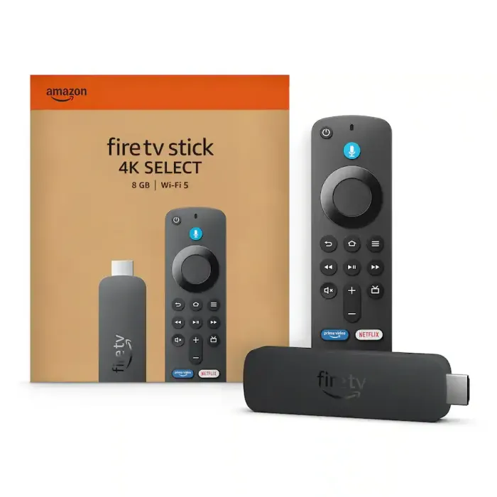 Мултимедиен плеър Amazon Fire TV Stick 4K Select, 4K UHD, Wi-Fi, Alexa Voice Remote