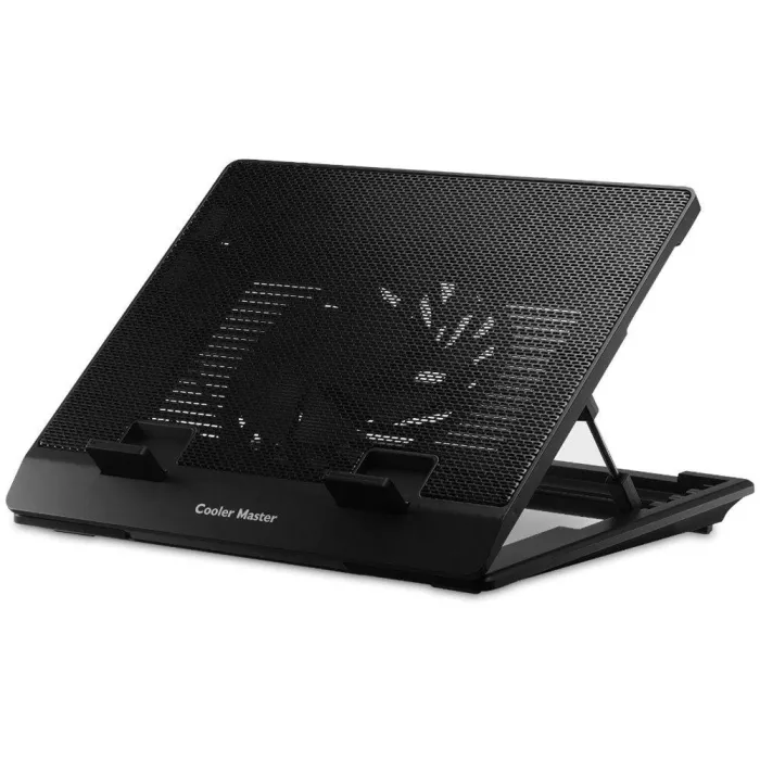 Охлаждаща поставка за лаптоп COOLER MASTER ERGOSTAND Lite, 13.3–15.6", вентилатор 160 mm, 21 dB, 2 x USB 2.0, черна