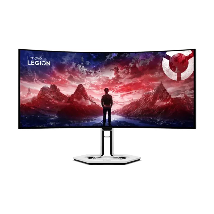 OLED монитор Lenovo Legion Pro 34WD-10, 34", 3440 x 1440, 240Hz, извивка 800R, USB-C с до 140W PD, 2x HDMI 2.1