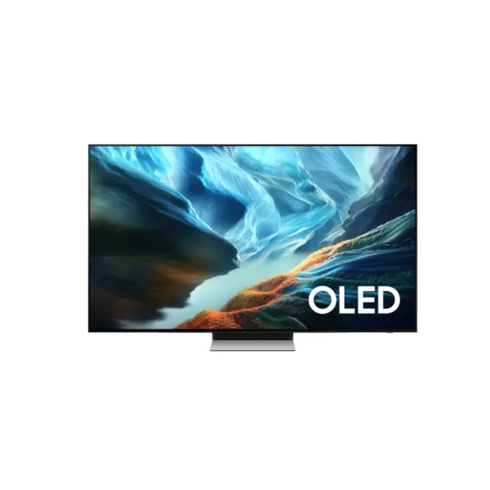 OLED телевизор SAMSUNG QE48S90H, 4K UHD, Tizen Smart TV, 165Hz, Dolby Atmos, NQ4 AI Gen3 Processor, черен