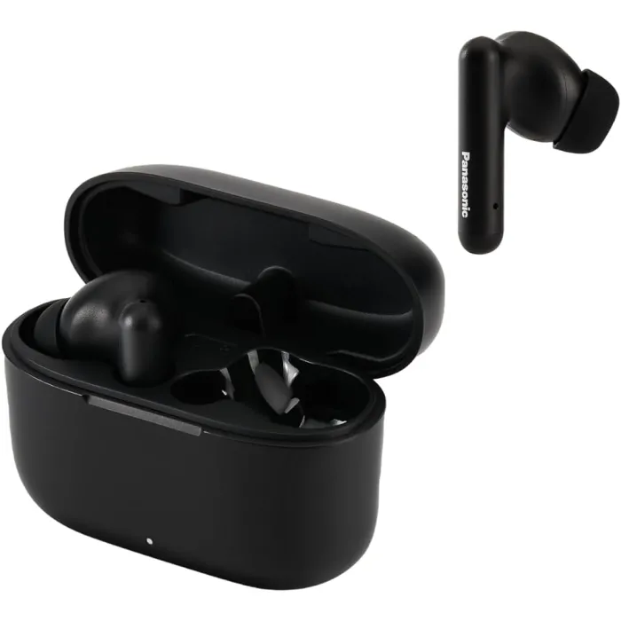 Panasonic RZ-B110WDE-K True Wireless In-Ear слушалки, Bluetooth 5.3, 10 mm драйвери, XBS бас, IPX4, до 26 ч. с кейс, USB-C зареждане (черни)