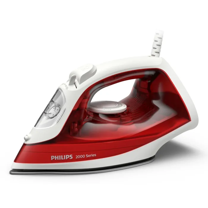 Парна ютия Philips DST2010/40, Series 2000, постоянна пара до 25 g/min, парен удар до 100 g, незалепваща гладеща плоча, резервоар 250 ml, система против прокапване, Calc-Clean