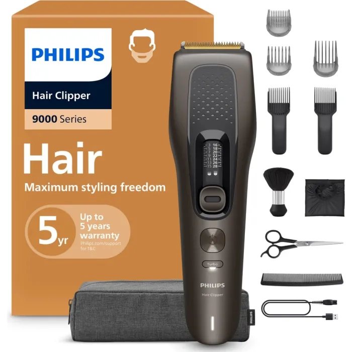 PHILIPS Hair clipper Series 9000 hair clipper Titanium Blades