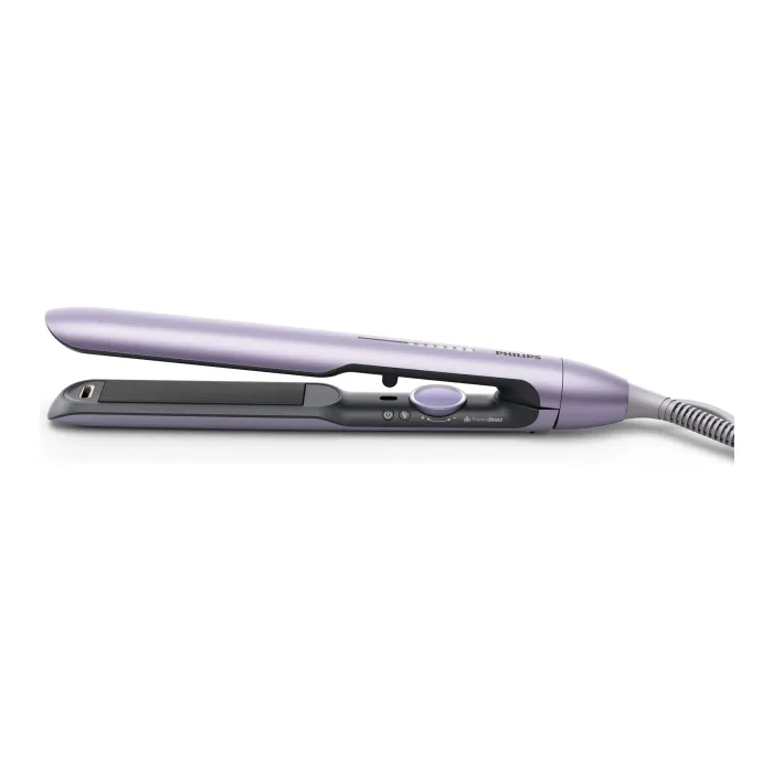 Преса за коса PHILIPS BHS742/00, 7000 Series, технология ThermoShield, йонна грижа, керамични плочи с арганово масло, 12 температурни настройки, 120–230°C
