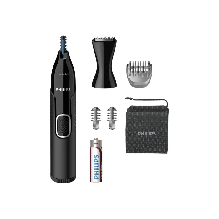 Прецизен тример за нос, уши и вежди, Philips Nose trimmer series 5000, NT5650/16