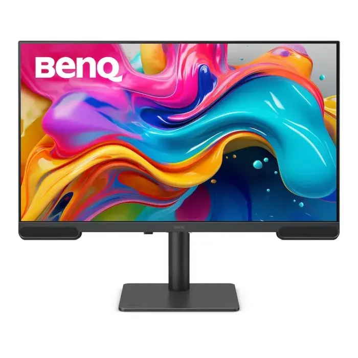 Професионален монитор BenQ PV3200U, 31.5" IPS, 4K 3840x2160, 100% sRGB и Rec.709, 95% P3, USB хъб, вградени говорители, регулируема стойка