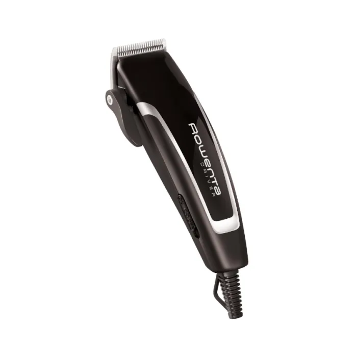 Rowenta TN1603F0, Hair clipper Driver Black, Professional blade AC motor, 4 combs (3,6,9,13mm), scis
