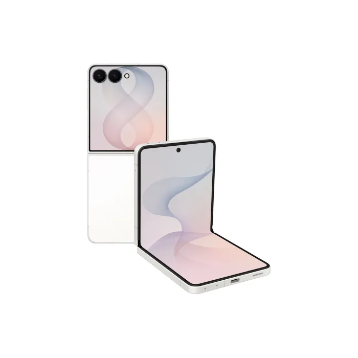 Сгъваем смартфон SAMSUNG Galaxy Z Flip 8, 12 GB RAM, 256 GB, 6,9" Dynamic AMOLED 2X, 120 Hz, 5G, Dual SIM, Cream