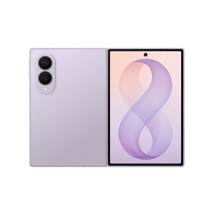 Сгъваем смартфон SAMSUNG Galaxy Z Fold8, 16GB RAM, 1TB, основен дисплей 7,6", външен дисплей 5,5", Dual SIM, IP48, Lavender