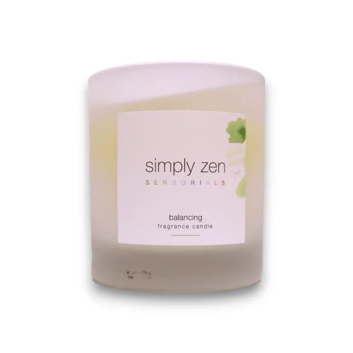 Simply Zen Sensorials Balancing Bergamot ароматна свещ 240 гр