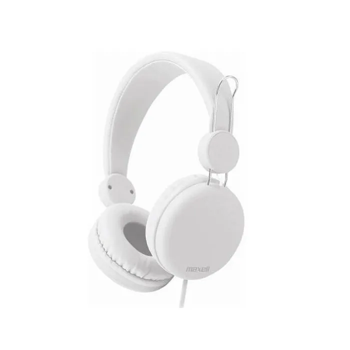 Слушалки с микрофон MAXELL HP SPECTRUM, SMS-10S , Бял