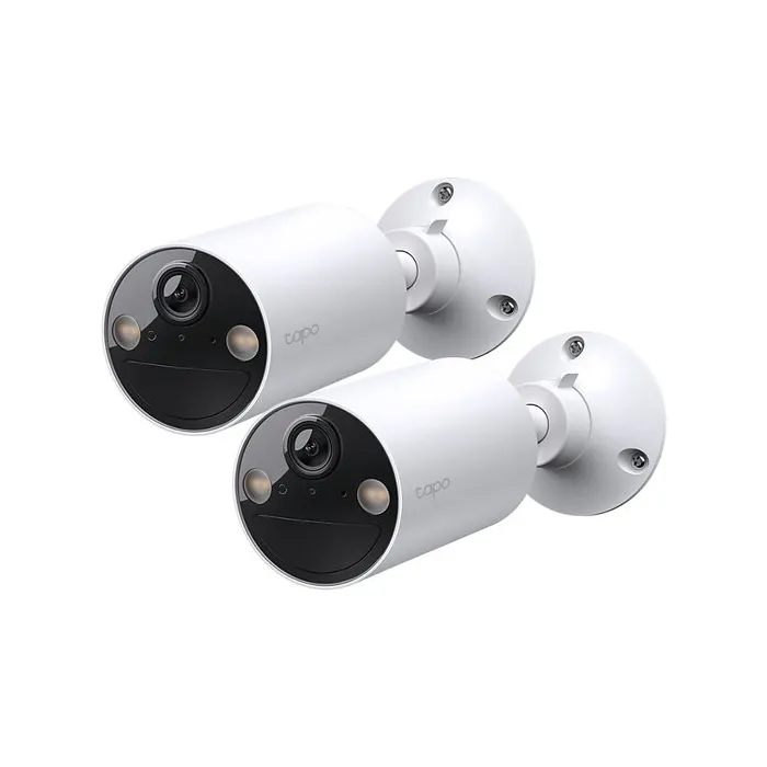 Камера TP-Link Tapo C410(2-pack), 3MP WiFi, ден/нощ цвят, Micro SD, outdoor, mic