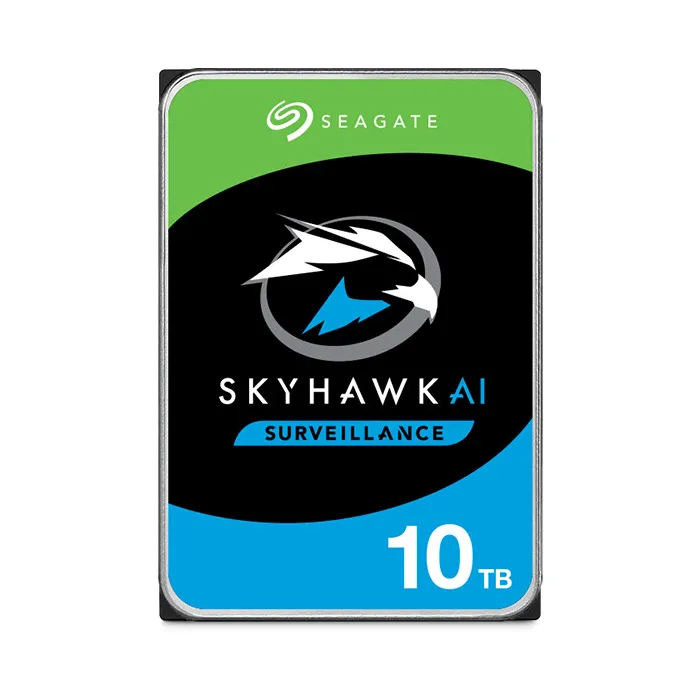 Твърд диск Seagate SkyHawk ST10000VE001, 10 TB, 7200 об./мин, 3.5 инча