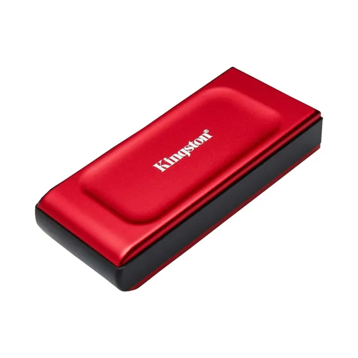 Външен SSD диск KINGSTON XS1000R 1TB, USB 3.2 Gen 2, компактен размер, червен